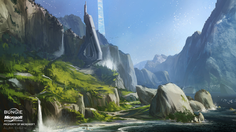 Illustration for article titled Halo: Reach Sure Was Pretty Before The Covenant Blew Everything Up